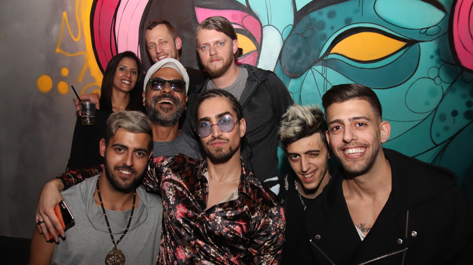 בן אל תבורי, אוראל, שון בלאיש, אלעד תבורי, דניאל תבורי, אלירן תבורי (צילום: אור גפן)