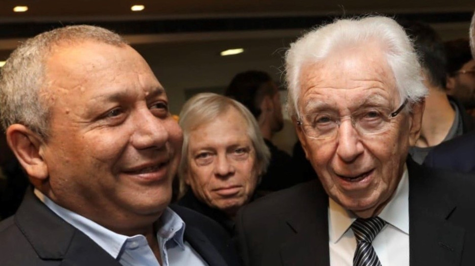 פרנק לואי וגדי אייזנקוט (צילום: חן גלילי)