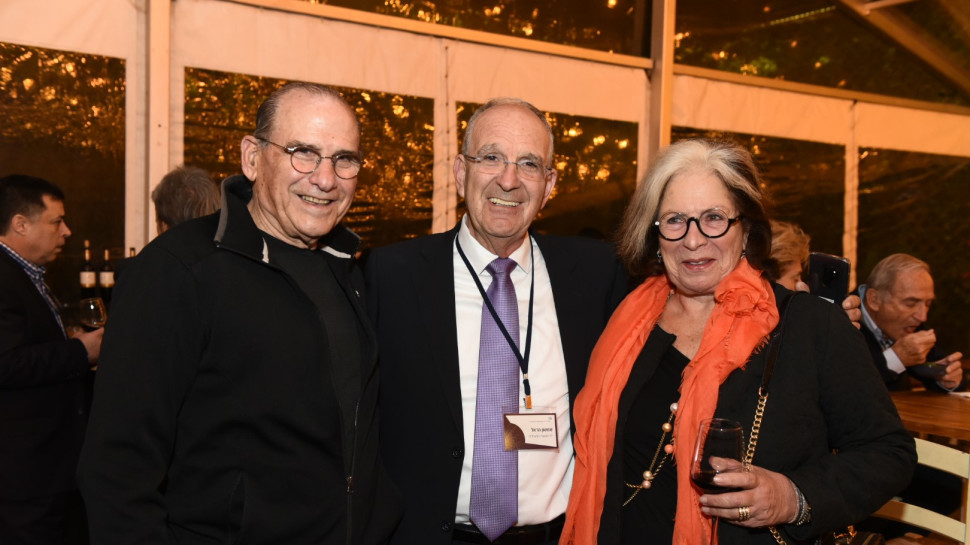 טליה זאבי, שמשון הראל וגד זאבי (צילום: אוהד הרכס)