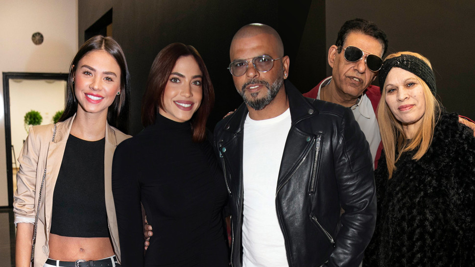 יהודית באומן ושימי תבורי, אייל גולן ודניאל גרינברג, רוסלנה רודינה (צילום: לנס הפקות)