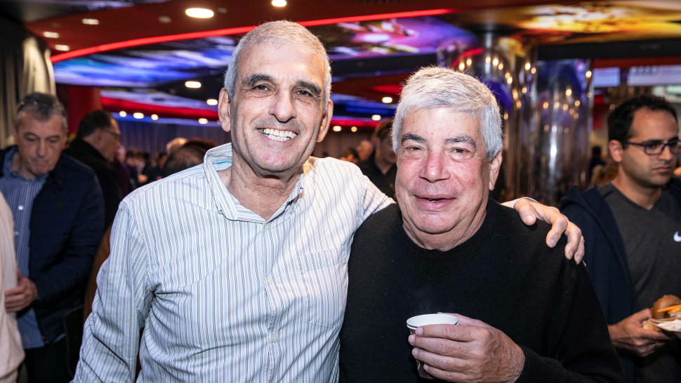 עמי אראל ויוסי בכר (צילום: ערן לם)