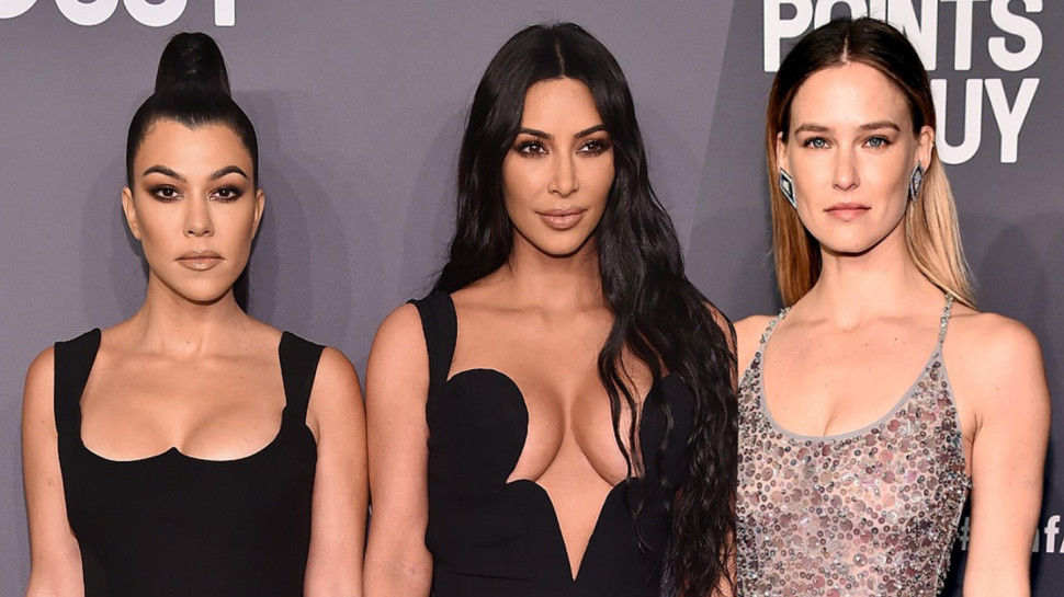 בר רפאלי, קים וקורטני קרדשיאן (צילום: Getty images)