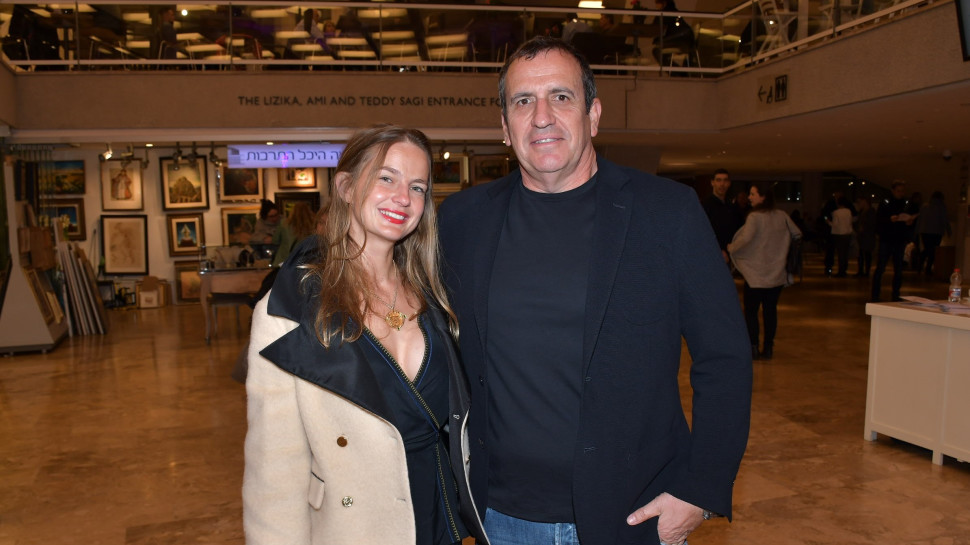 איל וולדמן וז'אן בן אהרון (צילום: אביב חופי)