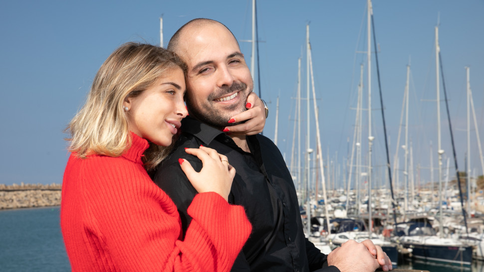 מעיין אשכנזי, אביחי אוחנה (צילום: יוסי אלוני)