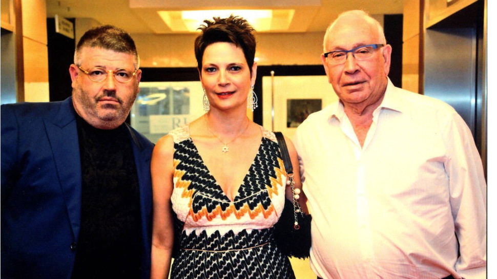 ברוך איבצ'ר, הילה ורני רהב (צילום: סיון פרג')