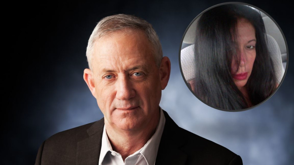 בני גנץ, נאווה רון (צילום: אלעד מלכה,פייסבוק)