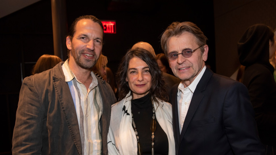 מיכאיל ברישניקוב, נעה ורטהיים ועדי שעל (צילום: Stephanie berger)
