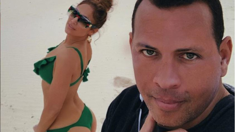 ג'ניפר לופז, אלכס רודריגז (צילום: Getty images)