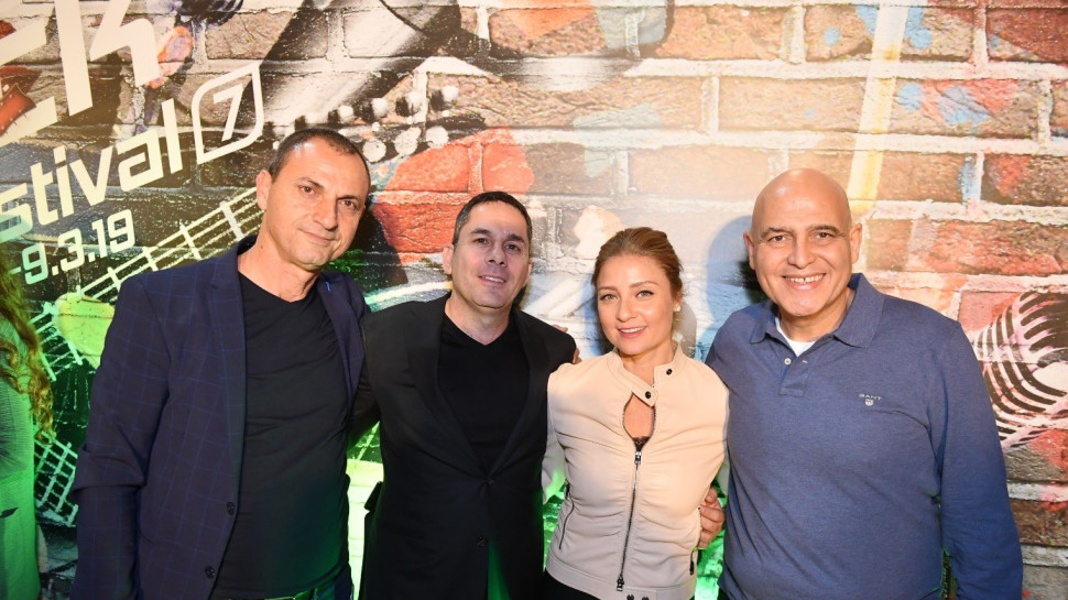 דוד פתאל, טלי וגולן עינת ואיציק דיין (צילום: יוד צילומים)