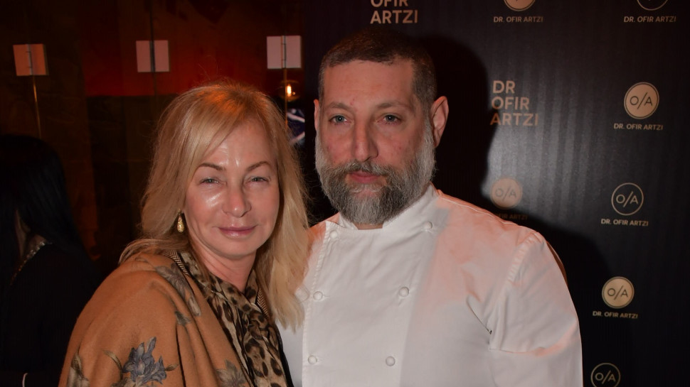 אסף גרניט ואריאלה ורטהיימר (צילום: אביב חופי)