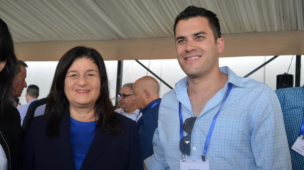 אדם רואימי וסמדר ברבר צדיק (צילום: תמר מצפי)