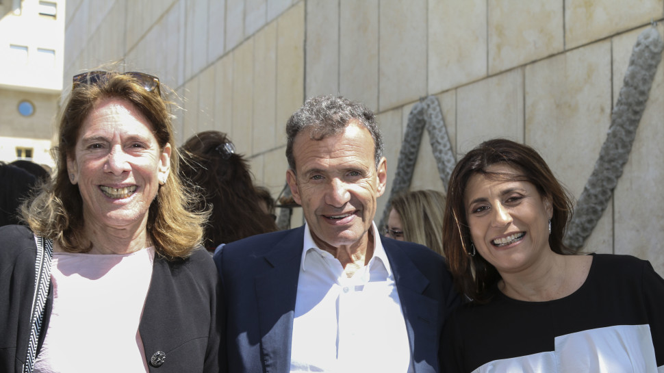 טניה כהן-עוזיאלי, פויו זבלדוביץ' ועירית רפפורט (צילום: עליזה מרגוליס פאר)