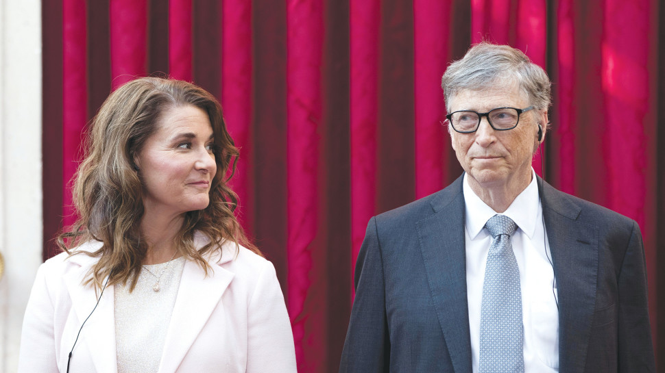 מלינדה וביל גייטס (צילום: רויטרס)