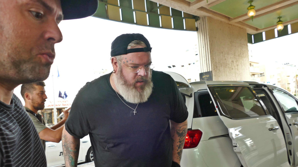 כריסטיאן ניירן, הודור, משחקי הכס (צילום: אמיר מאירי)