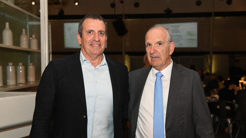 שמשון הראל ואיל וולדמן  (צילום: אוהד הרכס,מכון ויצמן)