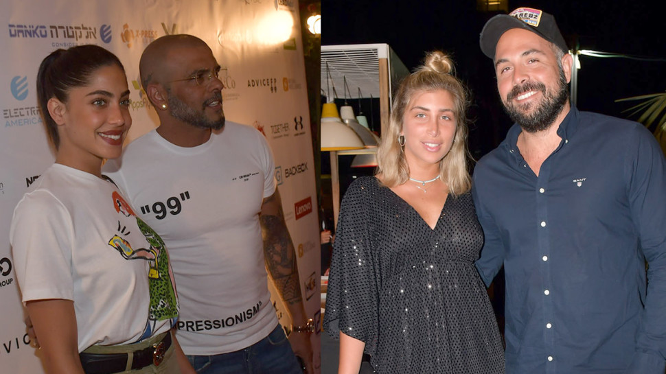 אביחי אוחנה, מעיין אשכנזי, אייל גולן, דניאל גרינברג (צילום: אביב חופי)