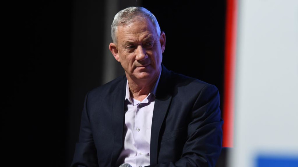 בני גנץ (צילום: אבשלום ששוני)