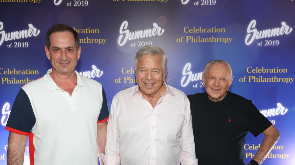 מוריס קאהן רוברט קראפט וסטן פולוביץ  (צילום: אלירן אביטל)