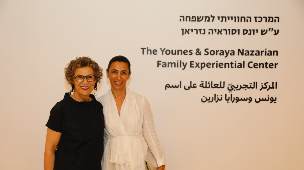 שרון נזריאן וסוריאה נזריאן (צילום: גיא יחיאלי)