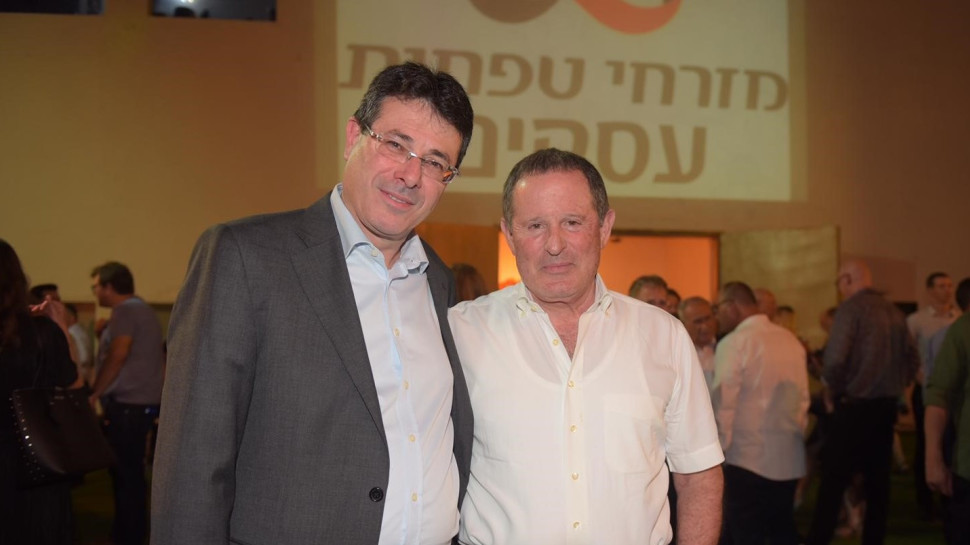 מאיר שמיר ואלדד פרשר (צילום: אבשלום ששוני)