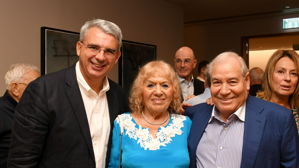 עמי וליזיקה שגיא וג'אנלואיג'י בנדטי (צילום: יוסי זלינגר)