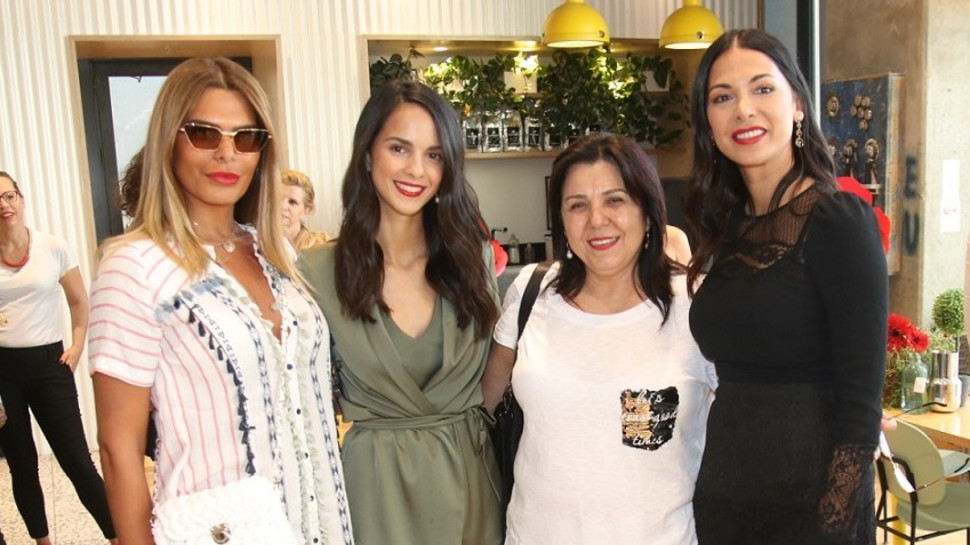 מורן אטיאס, אילנה ראדה, שני אטיאס ובל אגם (צילום: אור גפן)