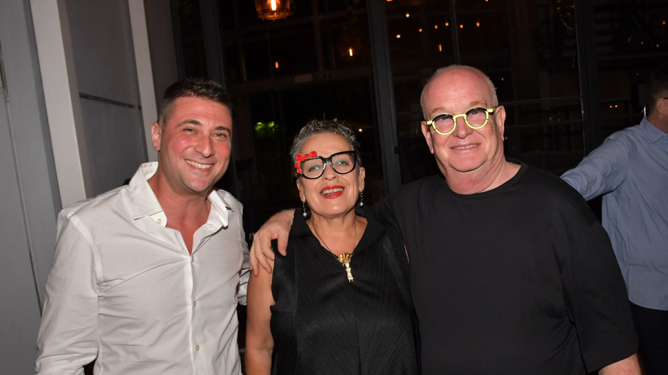 בני וחנה פרי זן, יוני וולף (צילום: אביב חופי)