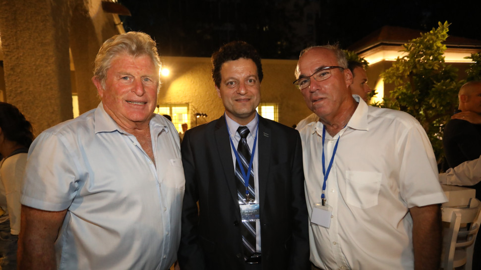 אבי פישר, סאמר חאג' יחיא, יורם יאיר ייה (צילום: סיון פרג')