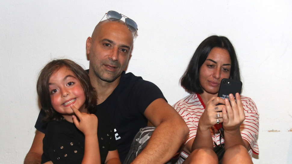 מאיה בוסקילה, עוזי אזולאי (צילום: אור גפן)