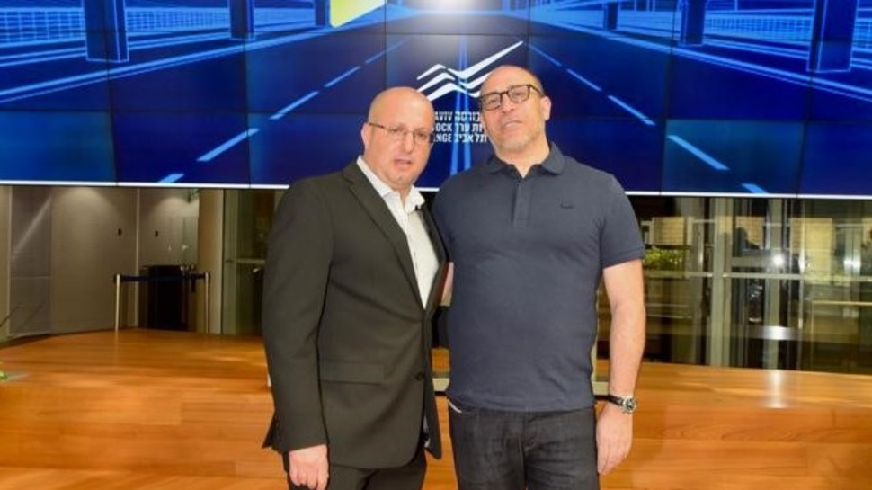 אייל לפידות ותמיר כהן (צילום: אבשלום ששוני)