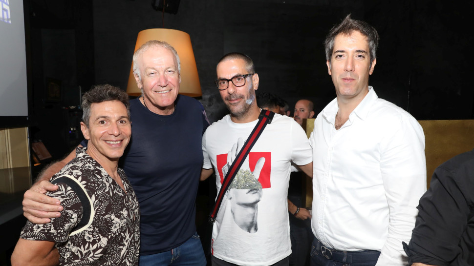 קובי גל רדאי, יואב גרוסף איציק המל ויובל סמו (צילום: רפי דלויה)