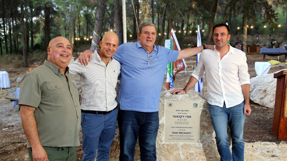 שי רקנאטי, אודי רקנאטי, אשר קרסיס ומיכאל בן אבו  (צילום: יוסי זמיר)