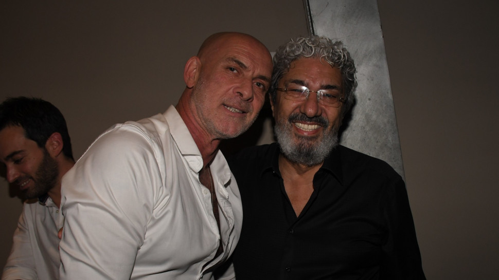 חזי בצלאל ומוטי רייפ  (צילום: אביב חופי)