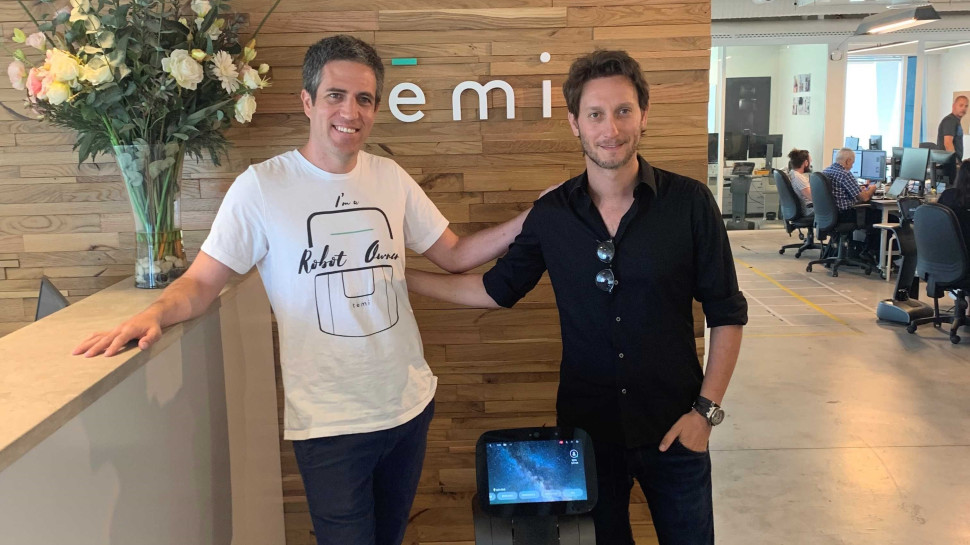 ליאור סושרד ויוסי וולף  (צילום: צילום באדיבות Robotemi)