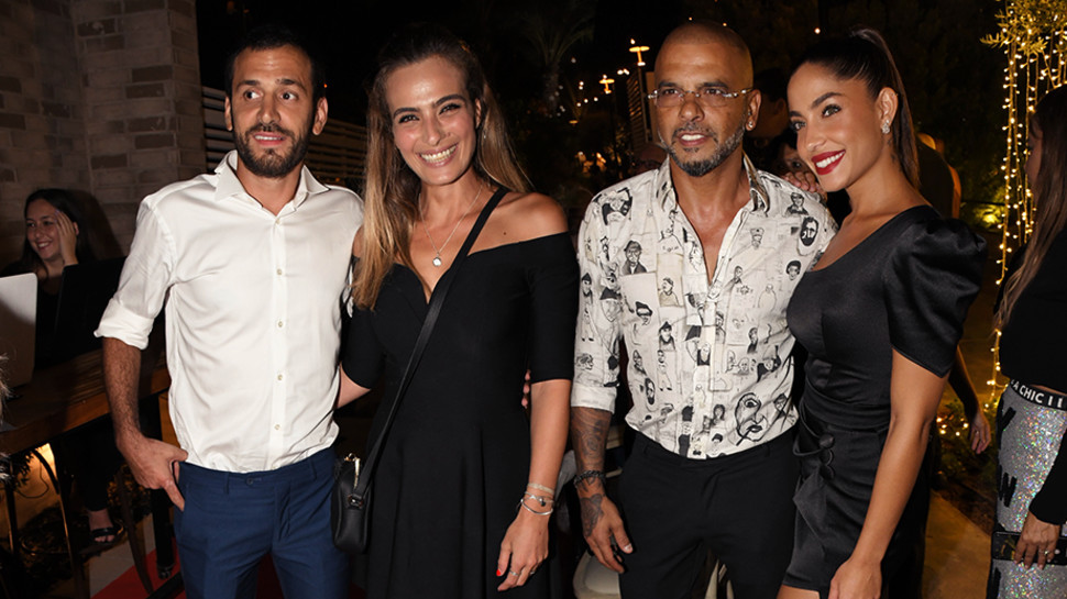 דניאל גרינברג, אייל גולן, אילנית לוי, אלירז שדה (צילום: מתן צור)