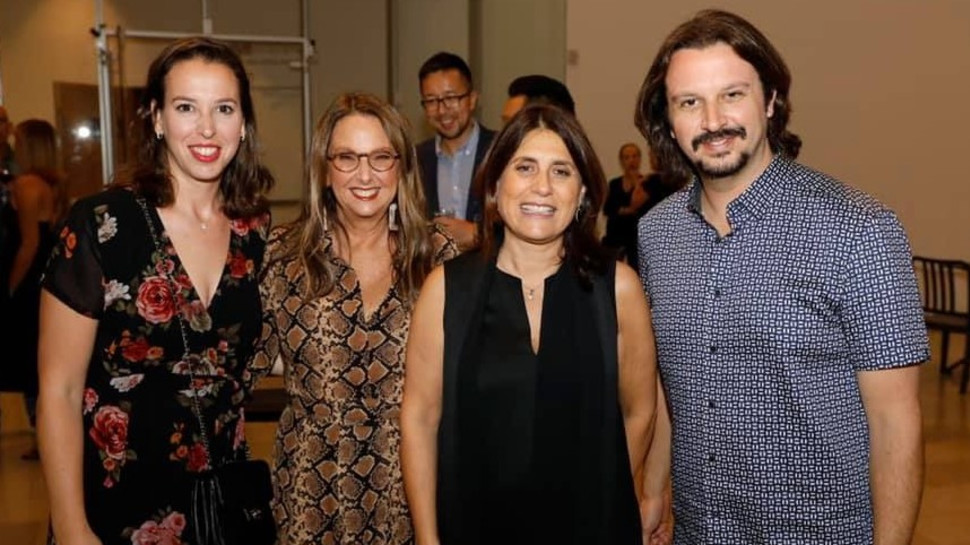 ‎ ג'ייסון אריסון, טניה כהן- עוזיאל, שרי אריסון ואליטל אריסון (צילום: גיא יחיאלי)