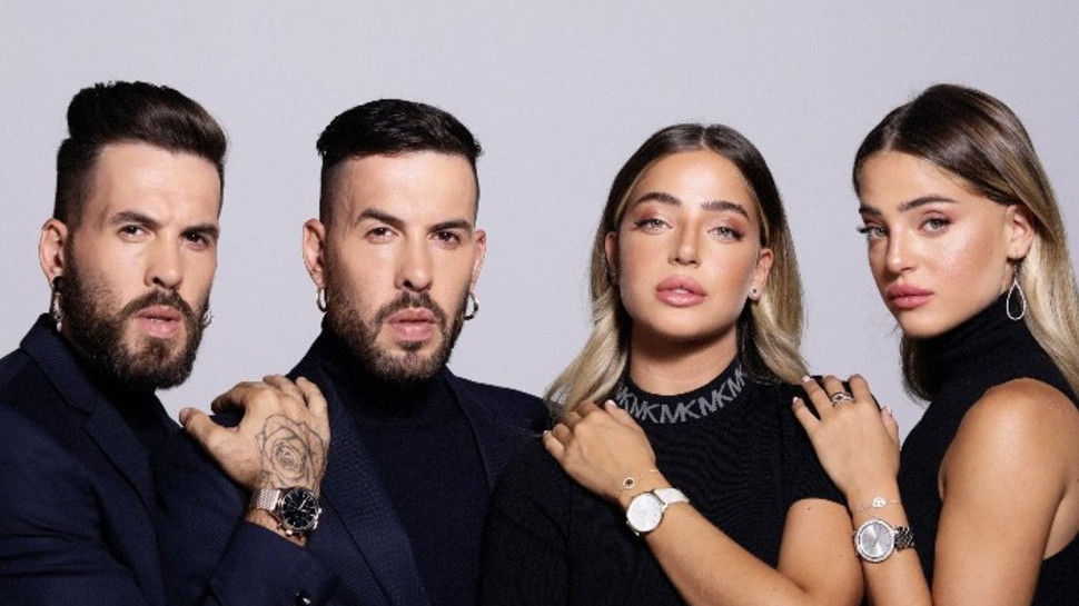 נוי והדר והאחים ממן (צילום: שי יחזקאל)