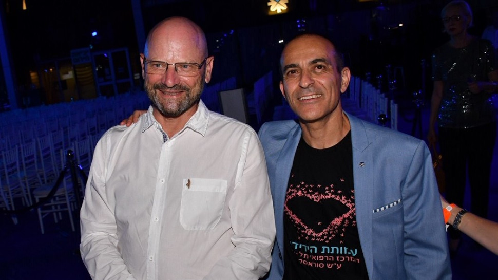 רוני גמזו ויורם טורבוביץ' (צילום: אביב חופי)