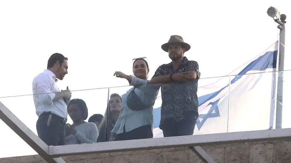 דמי לובאטו בכותל המערבי (צילום: מרק ישראל סלם)