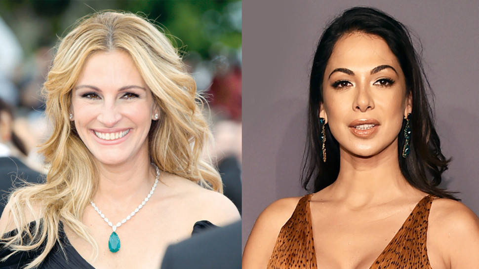 מורן אטיאס, ג'וליה רוברטס (צילום: gettyimages,רויטרס)