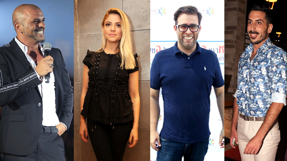 קובי מרימי, אורן חזן, שירי מימון, אייל גולן (צילום: מתן צור,אור גפן,אלוני מור)