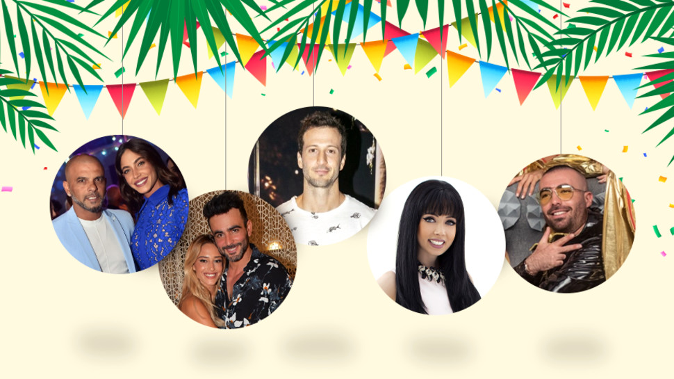 עומר אדם, ניקול ראידמן, מייקל לואיס, דנית ואליאב, דניאל גרינברג ואייל גולן (צילום: שרית מור,אלכס ליפקין,לנס הפקות,צילום פז,ארן חן צלמים)