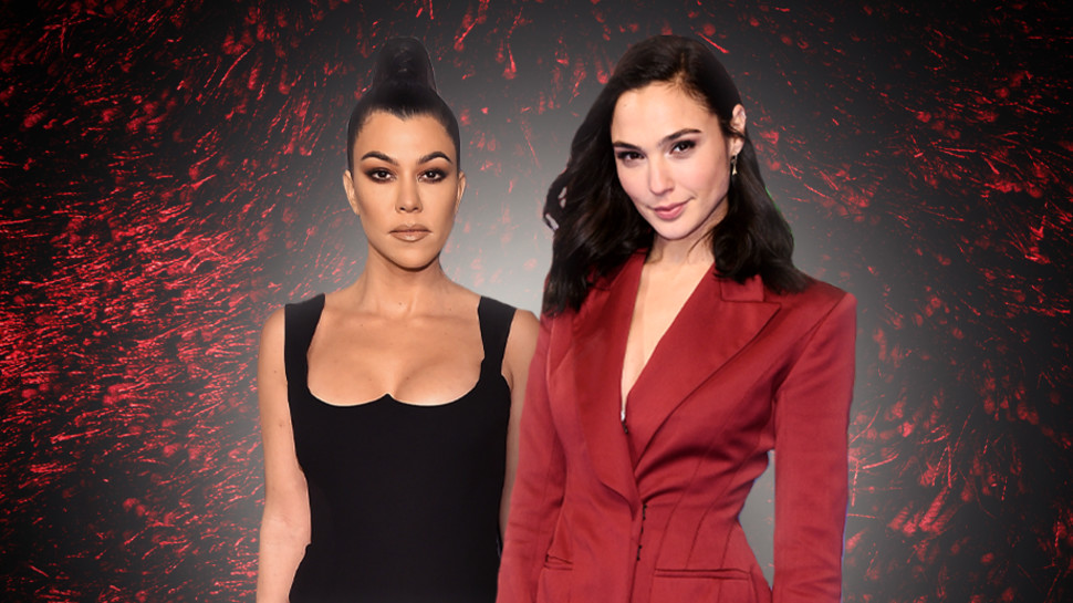 גל גדות, קורטני קרדשיאן (צילום: GETTYimages, Ingimage)