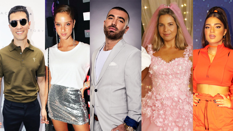 נועה קירל, שירי קופפרברג, עומר אדם, נטע אלחמיסטר, הראל סקעת (צילום: אור גפן,ליאור נורדמן,משה נחמנוביץ',אביב חופי,רפי דלויה)