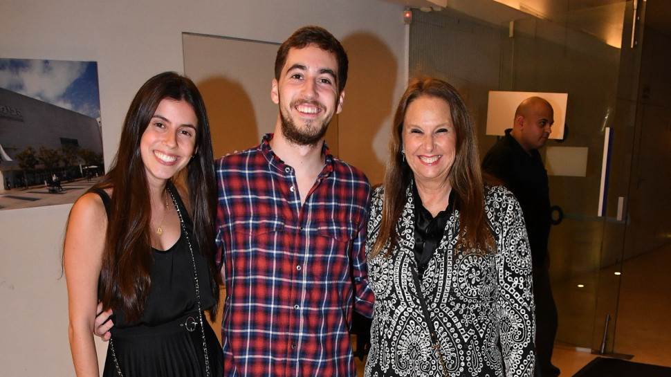 שרי אריסון, דניאל אריסון דורסמן, דניאל גל (צילום: אביב חופי)