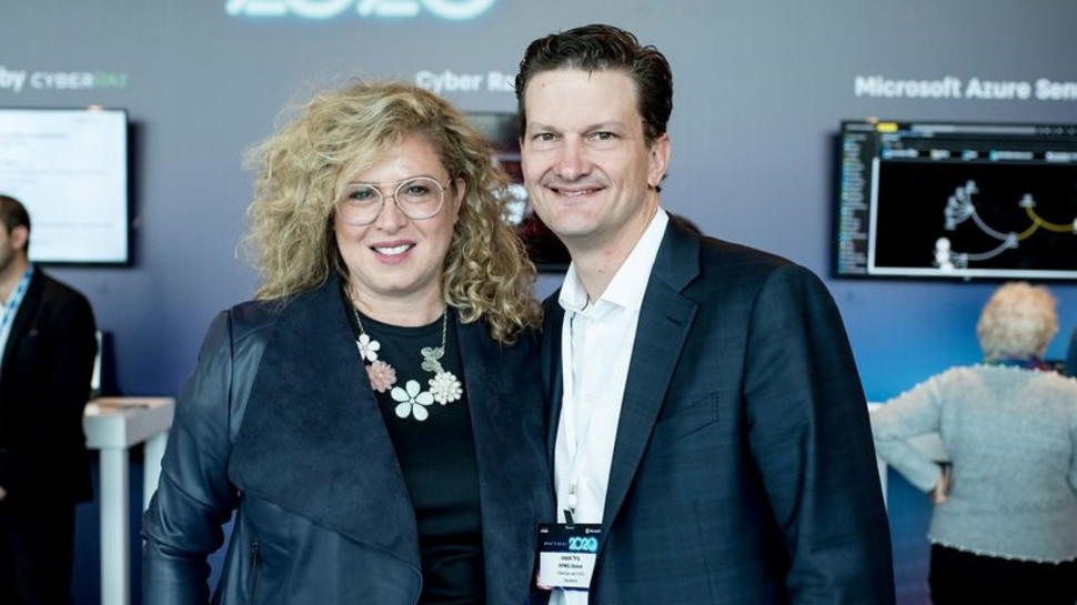 ביל תומס, רונית אטד (צילום: יעל אמיר)