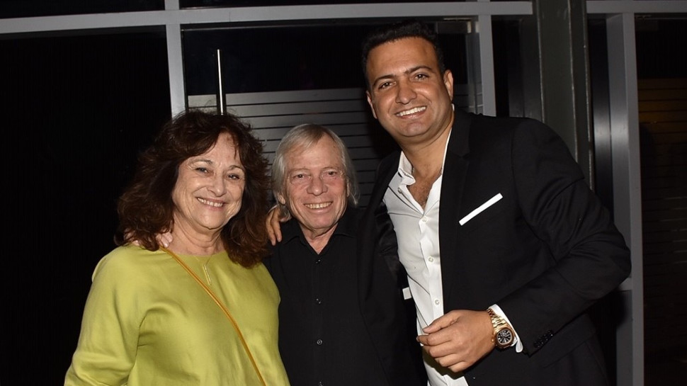 צחי חג'ג', משה צור, אורנה צור (צילום: אביב חופי)