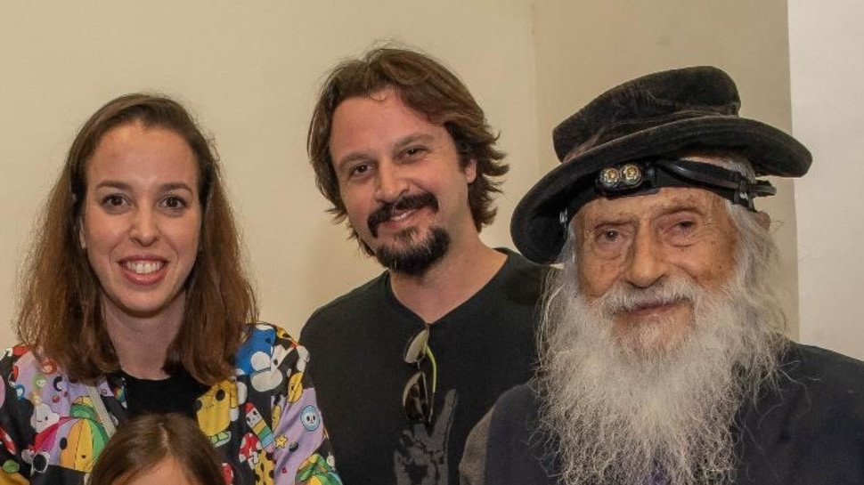 יעקב אגם, ג'ייסון אריסון, אליטל אריסון (צילום: יעקב קקון)