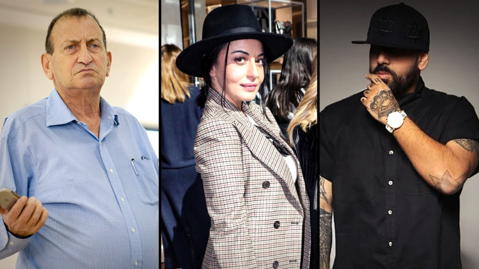 יואב אליאסי ("הצל"), מאיה בוסקילה, רון חולדאי (צילום: רפאל מזרחי,ערן לם,יונתן זינדל, פלאש 90)