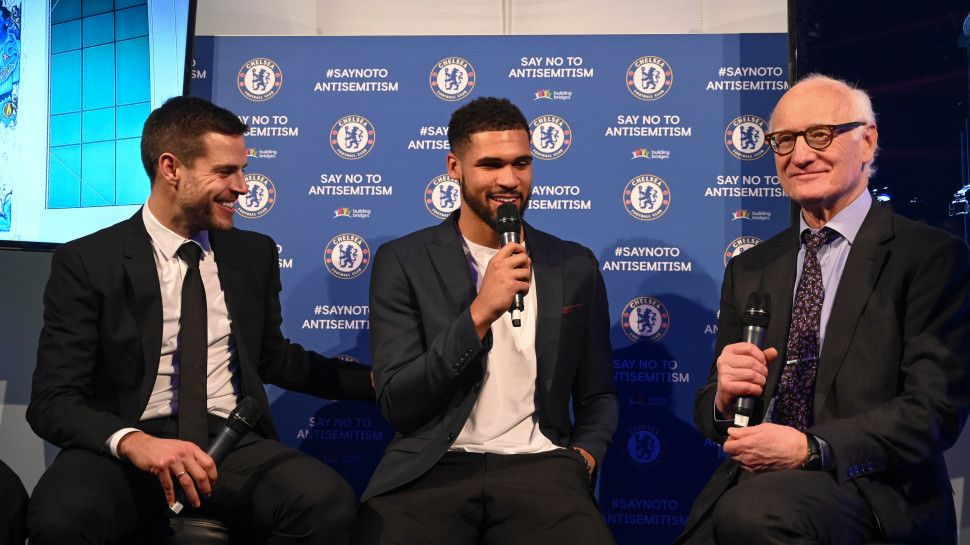 ברוס באק, רובן לופטוס-צ'יק, סזאר אספיליקואטה (צילום: שחר עזרן)